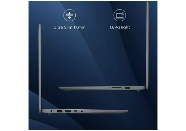 Lenovo IdeaPad 1 AMD Athlon Dual Core 7120U - (8 GB/512 GB SSD/Windows 11 Home) 15AMN7 Thin and Light Laptop  (15.6 inch, Cloud Grey, 1.58 Kg, With MS Office)